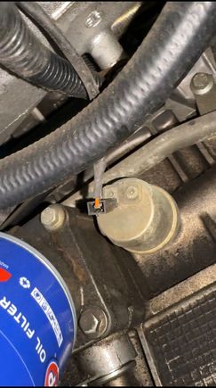 (What I’m assuming to be but just confirming, the oil pressure sender?)
