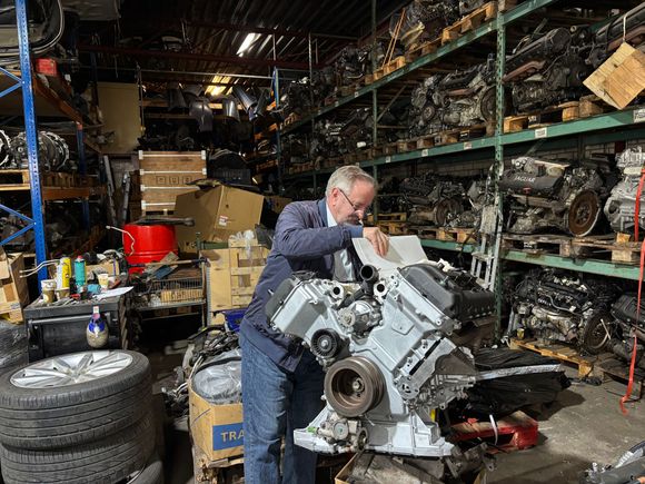 This is the engine of my Portfolio today, fully overhauled with new piston liners and all. 