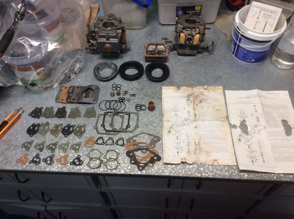 Kits, complete with moth eaten instructions.