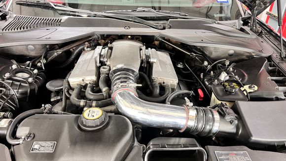 Here is my cheapo Amazon intake 