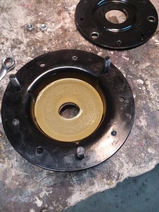 Add the first donut. Note how new donut fits the housing properly