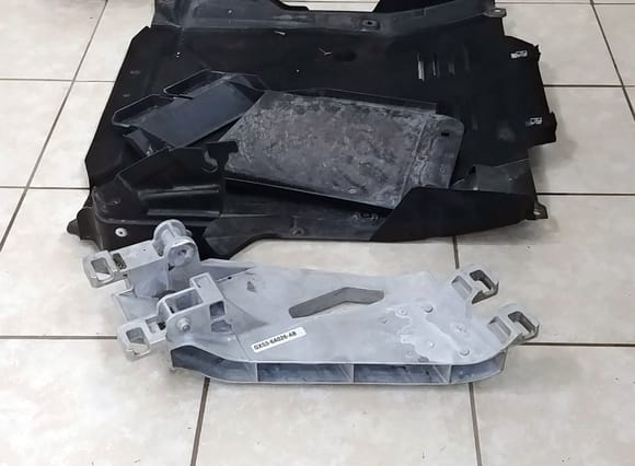 Pans and Bracket removed