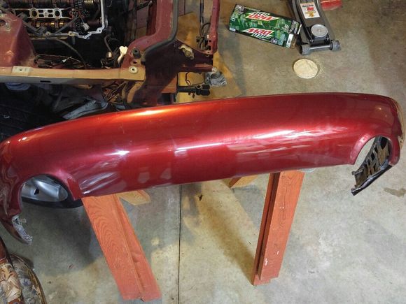 Rear bumper and other parts
