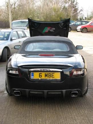 XKR Convertible with XF Lights