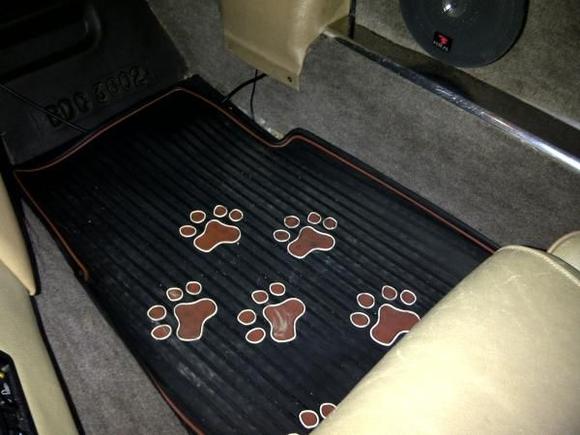 floor mat in my 88 Jaguar XJS
