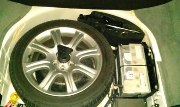 Spare, Tire Tools, and Battery