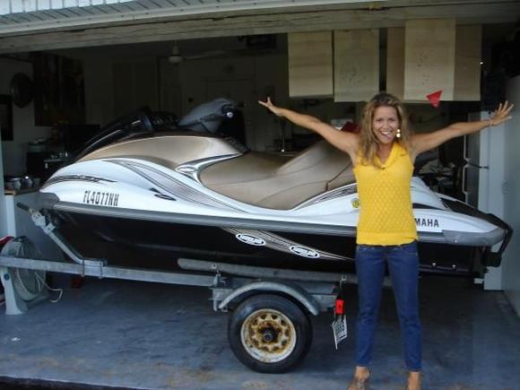 Me and our 06 Yamaha FX HO Cruiser