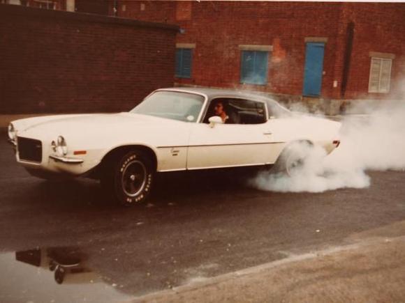 Having fun. 1973 Z28