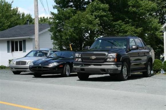 97 XK8
98 C280 Sport
2003 Chevy Avalanche