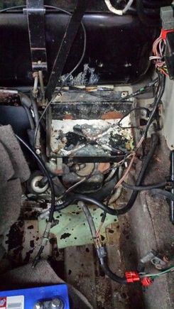 Battery box indicates what work is in the future.