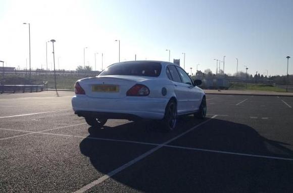 Doors painted, so just the sideskirt for this side to do.  Looking good as I came back to the car from the carboot sale.