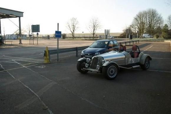 About to enter the IVA test lane, for the final checks