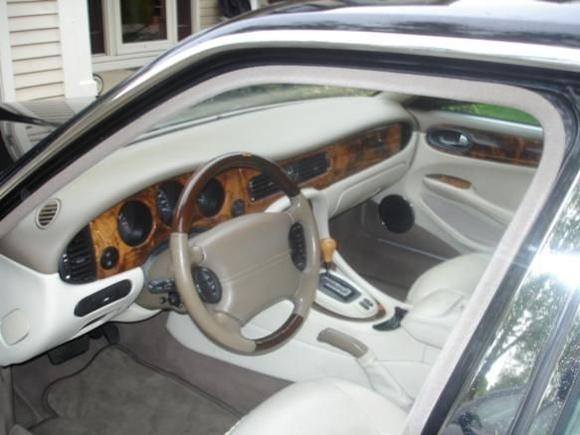 Nice interior- White?