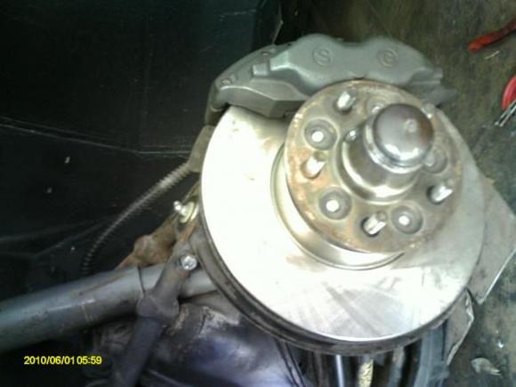 New PBR front rotors