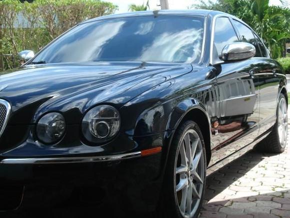 First shot just have limo tints all around and 30% whole windshield