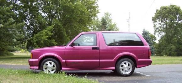 1992 GMC Typhoon 1 of 3 factory paint test prototype vehicles
