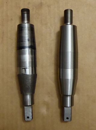 top of both spindles