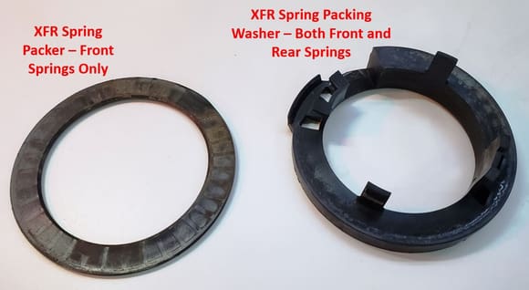 My XFR Front Suspension Original Spring Packer and Spring Packing Washer