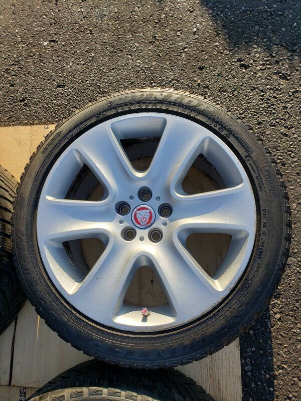 Wheels and Tires/Axles - OEM Jaguar "Cygnus" 18 Inch Rims - W/ Tires & TPMS Sensors - Used - All Years Jaguar All Models - Toronto, ON L7A0T7, Canada