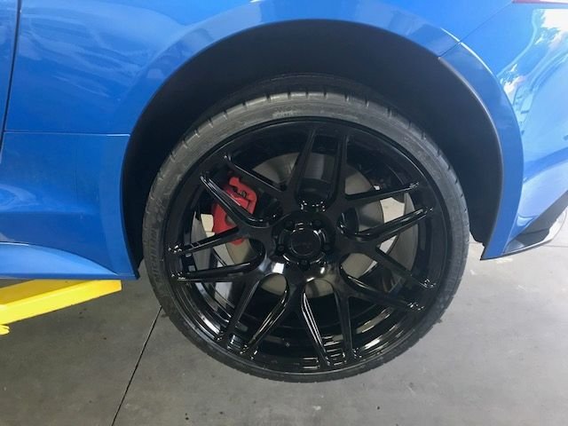 Wheels and Tires/Axles - 21" mrr fs01 flow forged wheels - gloss black $1500 - Used - 2014 to 2019 Jaguar F-Type - Wexford, PA 15090, United States