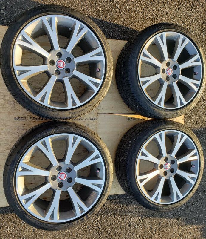Wheels and Tires/Axles - OEM Jaguar "Orona" 20 Inch Staggered Rims - W/TPMS Sensors - Used - All Years Jaguar All Models - Toronto, ON L7A0T7, Canada