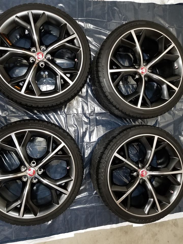 Wheels and Tires/Axles - OEM Jaguar "Storm" 20 Inch Rims W/TPMS & Pirell Tires - New - 2014 to 2020 Jaguar F-Type - Toronto, ON L7A0T7, Canada