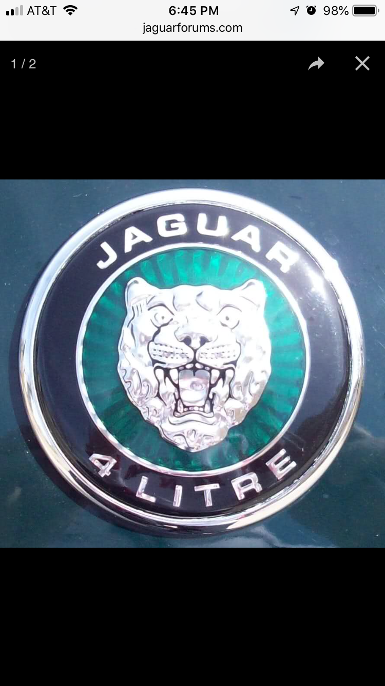 Exterior Body Parts - Xk8 bonnet badge needed - New or Used - 1996 to 2002 Jaguar XK8 - Newalla, OK 74857, United States