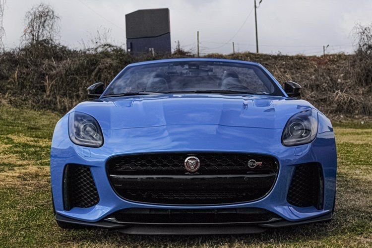 2017 Jaguar F-Type - 17 SVR Convertible $78k Ultra Blue - Used - VIN SAJWJ6K8XHMK42734 - 20,700 Miles - 8 cyl - 4WD - Automatic - Convertible - Blue - Atlanta, GA 30339, United States