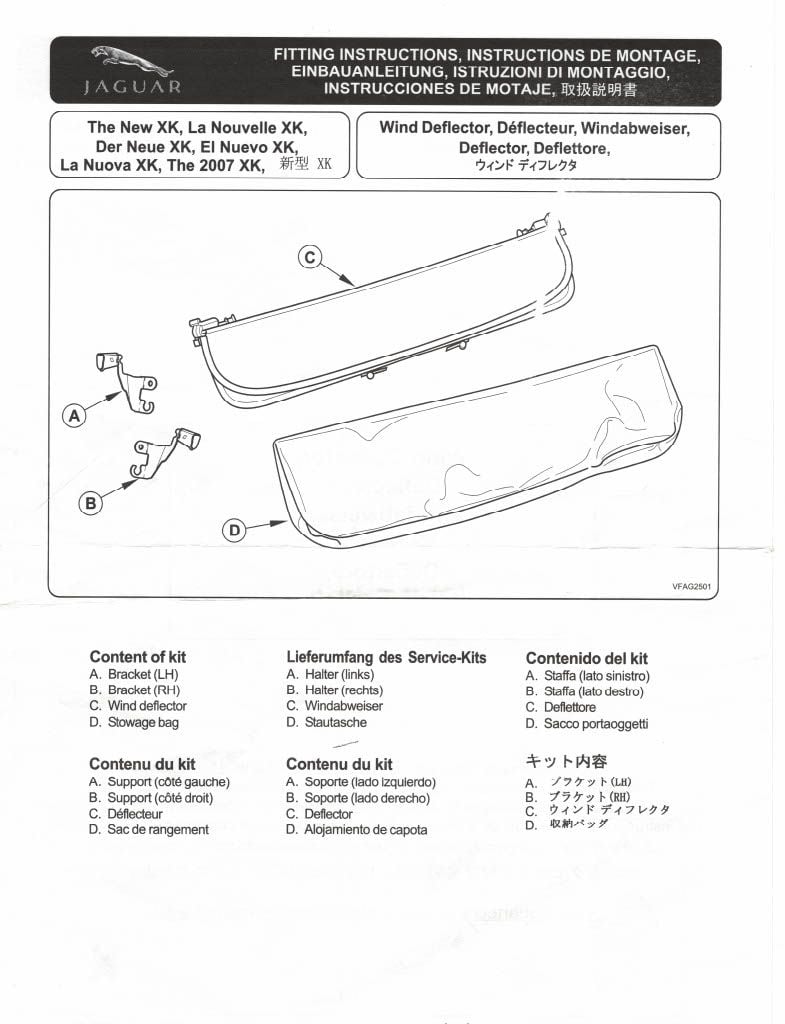 Accessories - Wanted - Brackets for OEM Wind Deflector - 2007-2015 XK/R - New or Used - 2007 to 2015 Jaguar XK - Mechanicsville, VA 23111, United States