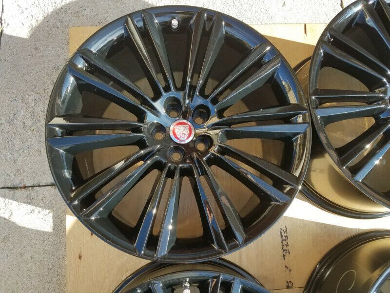 Wheels and Tires/Axles - Jaguar 20 Inch Staggered Rims - "Kasuga" - Original - W/TPMS & Pirelli Tires - New - All Years Jaguar All Models - Toronto, ON L7A0T7, Canada