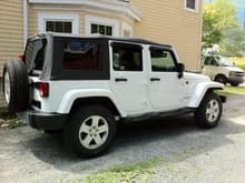 My soft top !! Looks awesoem I must say