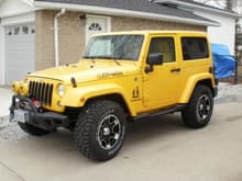 Baby's new shoes - Ultra Mongoose rims with 285/70-17 Goodyear Wrangler DuraTracs