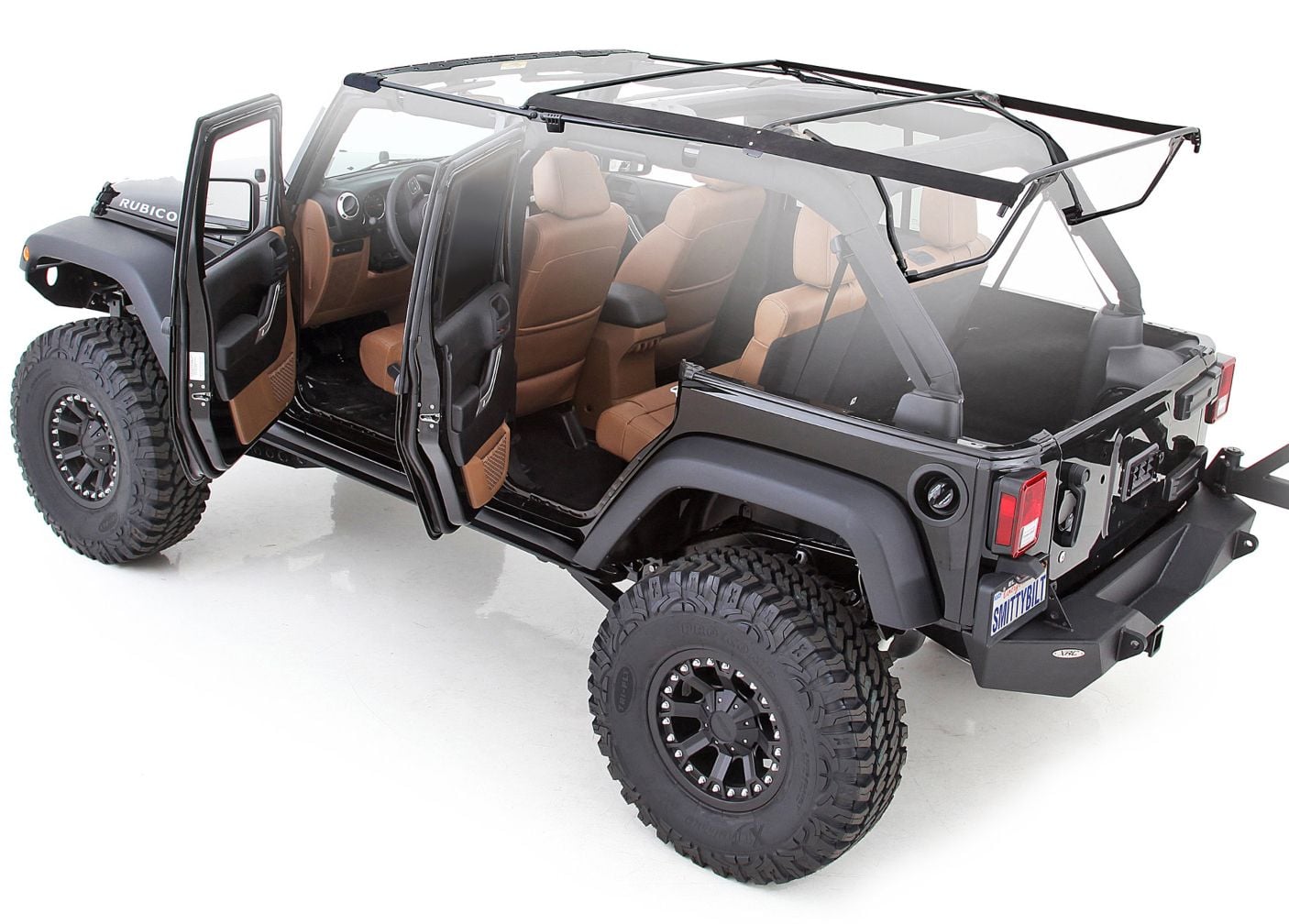 Exterior Body Parts - JKU Softtop frame - SMITTYBILT PN S/B91306 - New - 2007 to 2018 Jeep Wrangler Unlimited - Aledo, TX 76008, United States