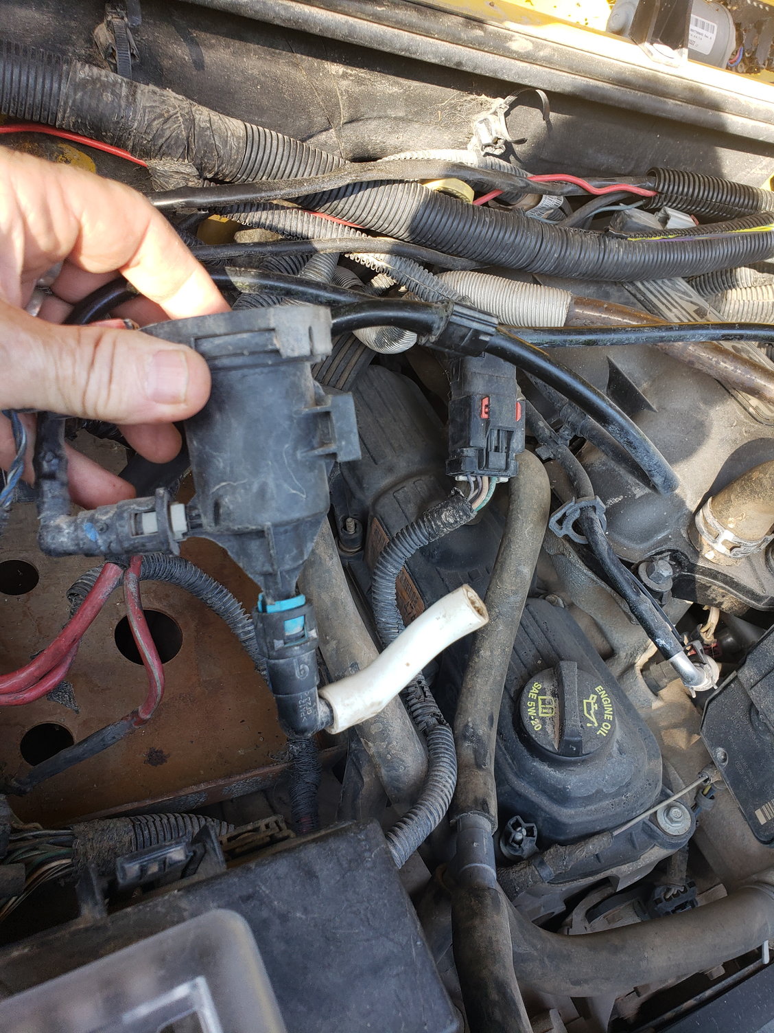 Help needed to identify thingy and where does the white hose plug into?   - The top destination for Jeep JK and JL Wrangler news, rumors, and  discussion
