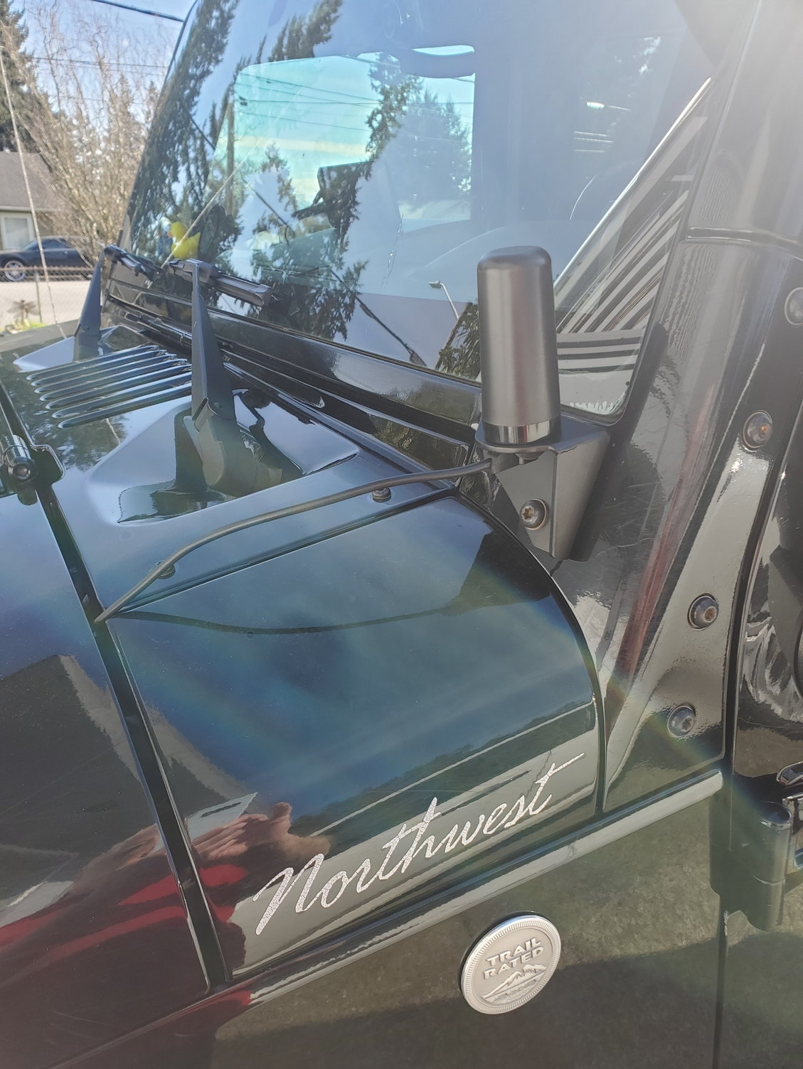 GMRS Antenna mount  - The top destination for Jeep JK and JL  Wrangler news, rumors, and discussion