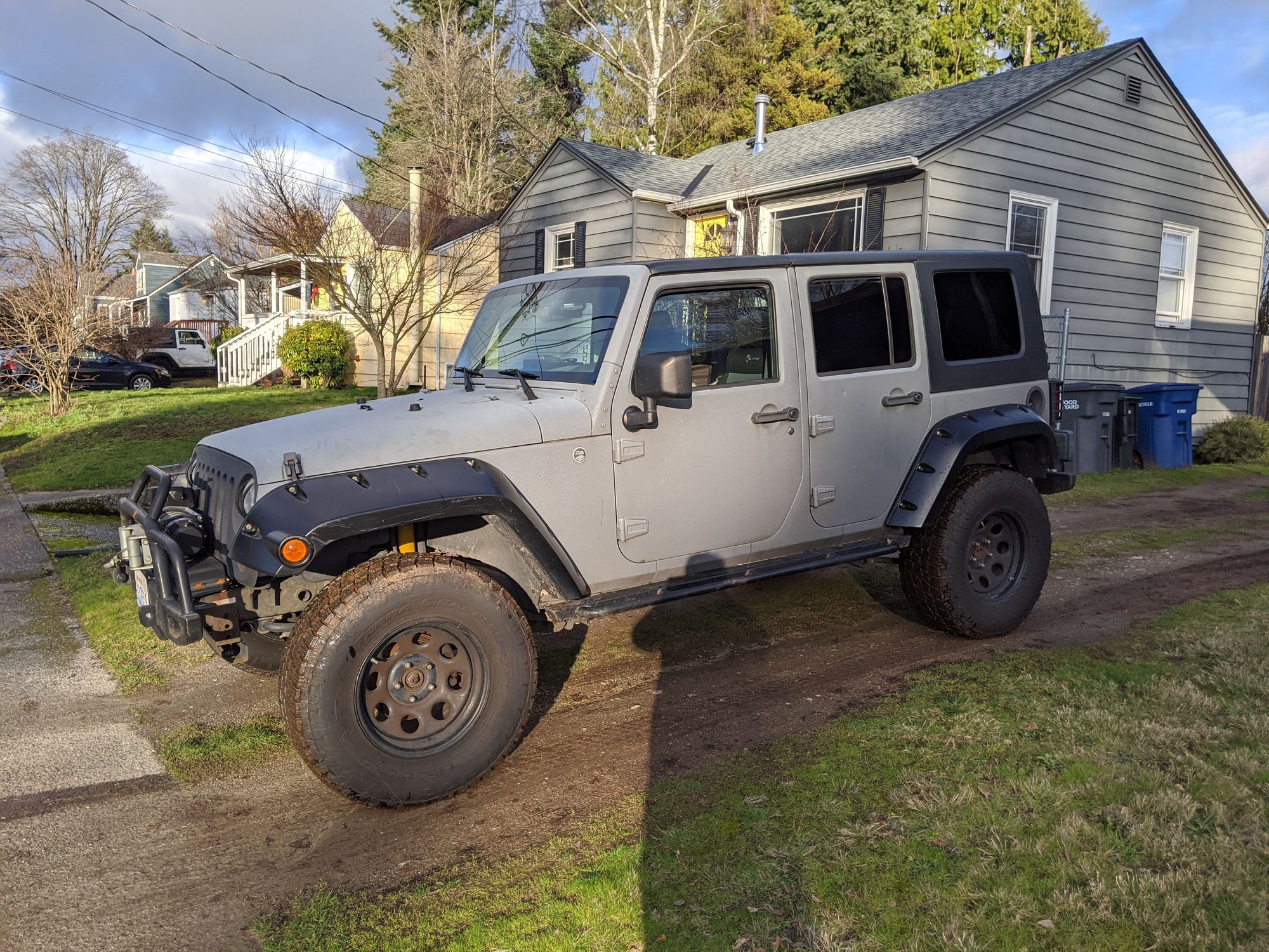 2008 Jeep Wrangler - 2008 Jeep Wrangler Unlimited Rubicon $18,500 OBO - Used - VIN 1J4GA69148L531572 - 174,271 Miles - 6 cyl - 4WD - Automatic - SUV - Gray - Burien, WA 98146, United States