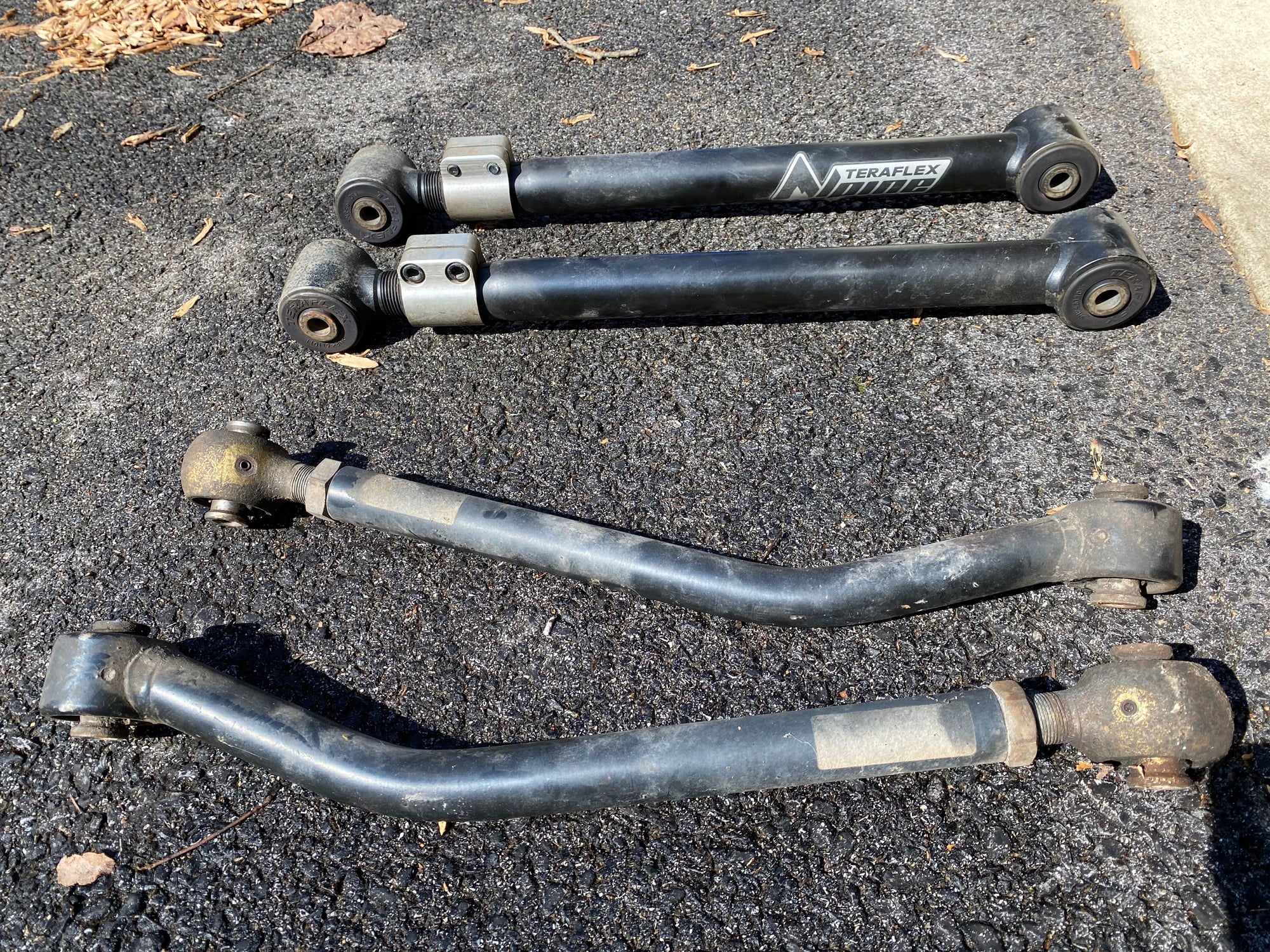 Steering/Suspension - JK rear adjustable control arms (Teraflex Alpine lowers, JKS uppers) - Used - 2007 to 2017 Jeep Wrangler - Potomac, MD 20854, United States