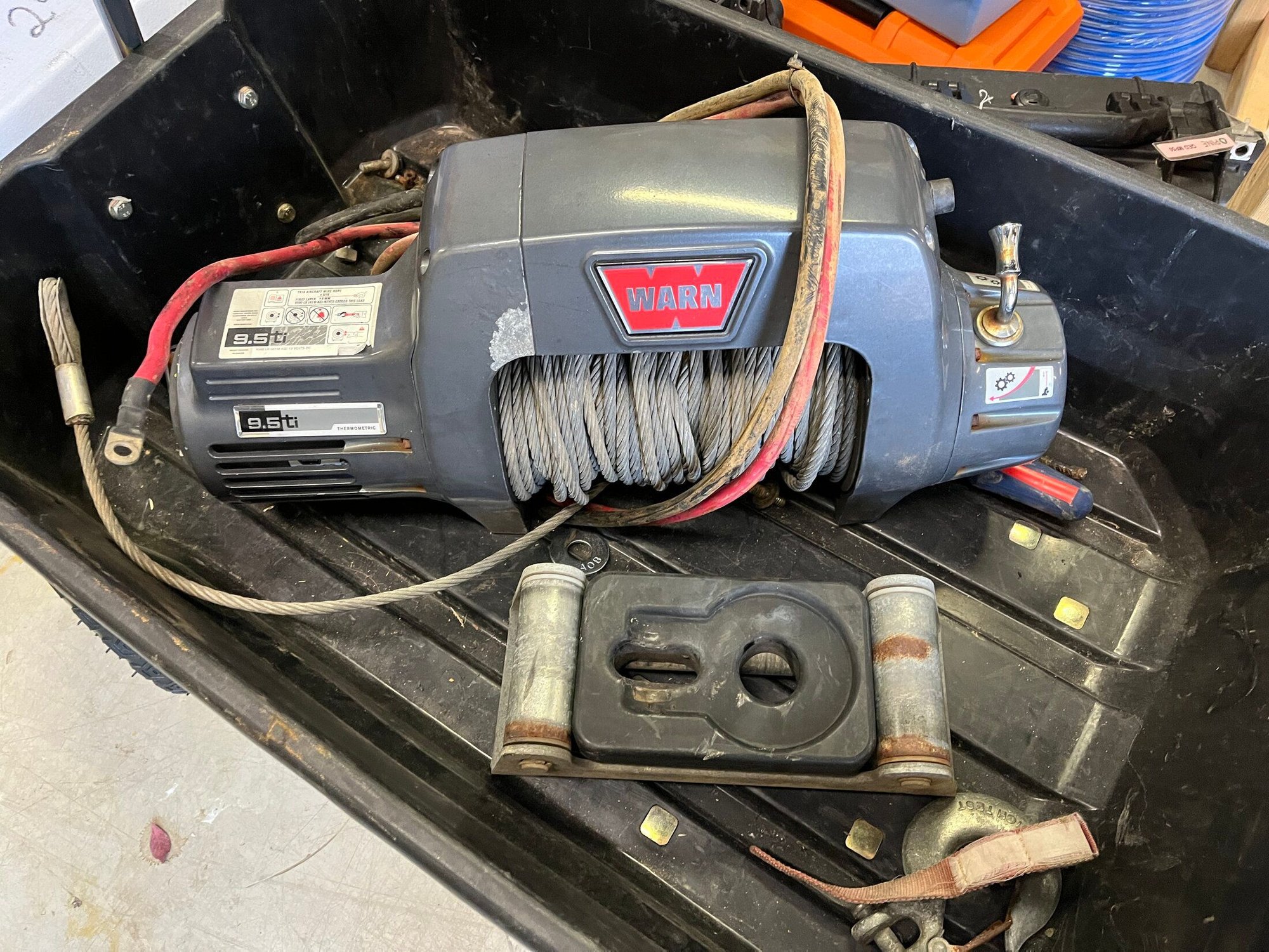 Accessories - For Sale - Warn 9.5ti Winch - Used - All Years  All Models - Nashville, TN 37204, United States