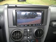 JVC BT-7000VX Nav/DVD/XM Radio/Back up Cam (Back Cam showing)