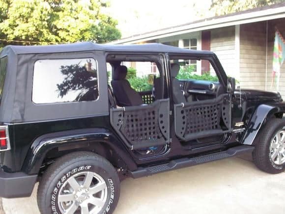 Exterior Body Parts - Set of 4 "summer doors" for sale JK only - will not fit JL - Used - 2012 to 2018 Jeep Wrangler - Hillsborough, NJ 08844, United States