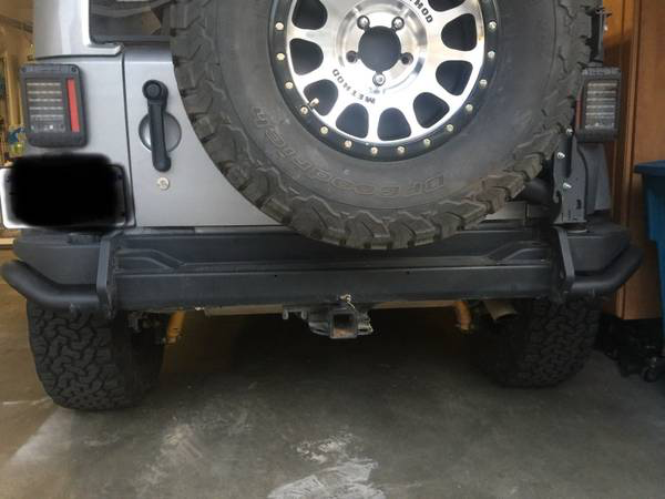 Exterior Body Parts - AEV Rear Bumper / Water Tanks - Used - 2007 to 2018 Jeep Wrangler - Lake Forest, CA 92630, United States