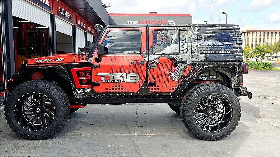 ds18 speakers jeep wrangler