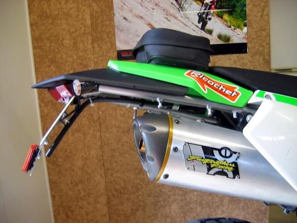 Edge 2 Tail Light Mod &amp; Two Bros Slip On.