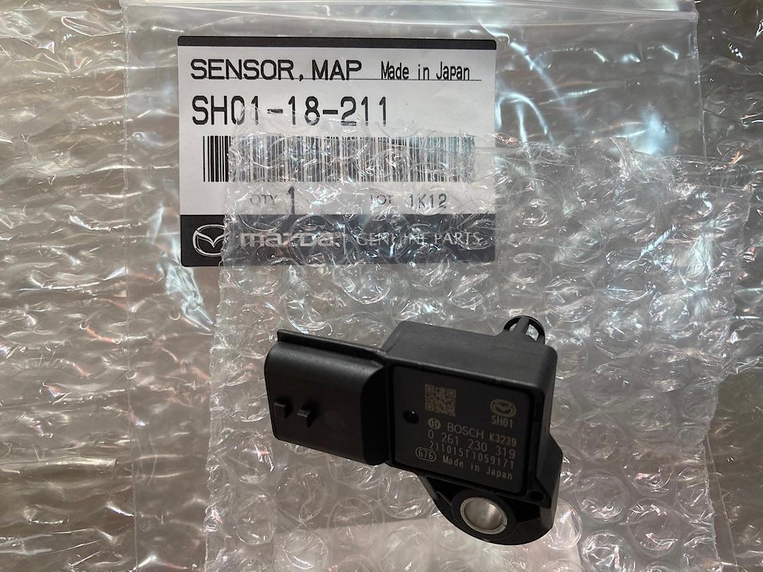 Engine - Electrical - Mazda Genuine OEM MAP Sensor SH01-18-211 – New & Unopened – CX-5 / Mazda6 Diesel - New - -1 to 2027  All Models - Bristol BS15LL, United Kingdom