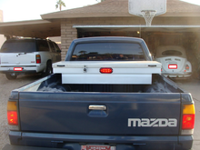 Third brake light added to tool box