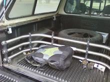 Guy also through in a spare off-road tire, and the original stock intake.