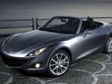 2012 Mazda MX5 Gray.  Is this the next generation or is it the MX2?