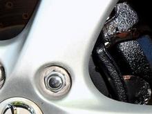 Black Painted Calipers