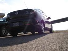 my mazda3 at my old job
