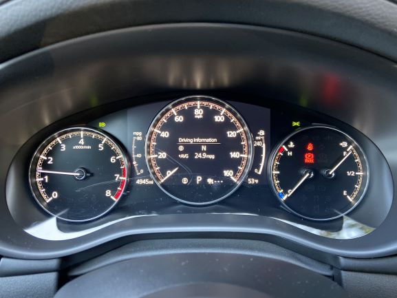 Fixed the scratches on my instrument cluster! Was disappointed with Plastx,  but this was a great solution. highly recommend. : r/mazda3